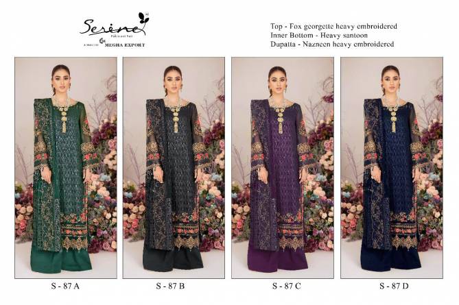 Serene S 87 Festive Wear Wholesale Pakistani Salwar Suit